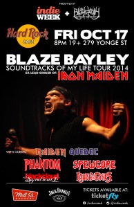 blaze bayley toronto