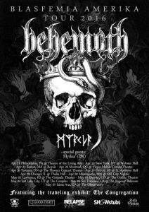 Blasfemia Amerika Tour 2016